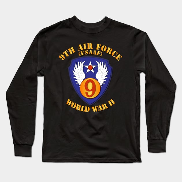 AAC - 9th Air Force Long Sleeve T-Shirt by twix123844